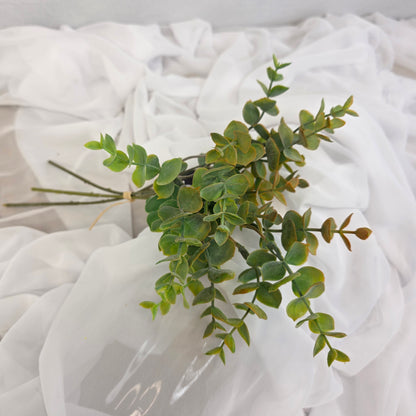 Gold Mini Gum Short Bunch - Realistic Artificial Flowers and Greenery