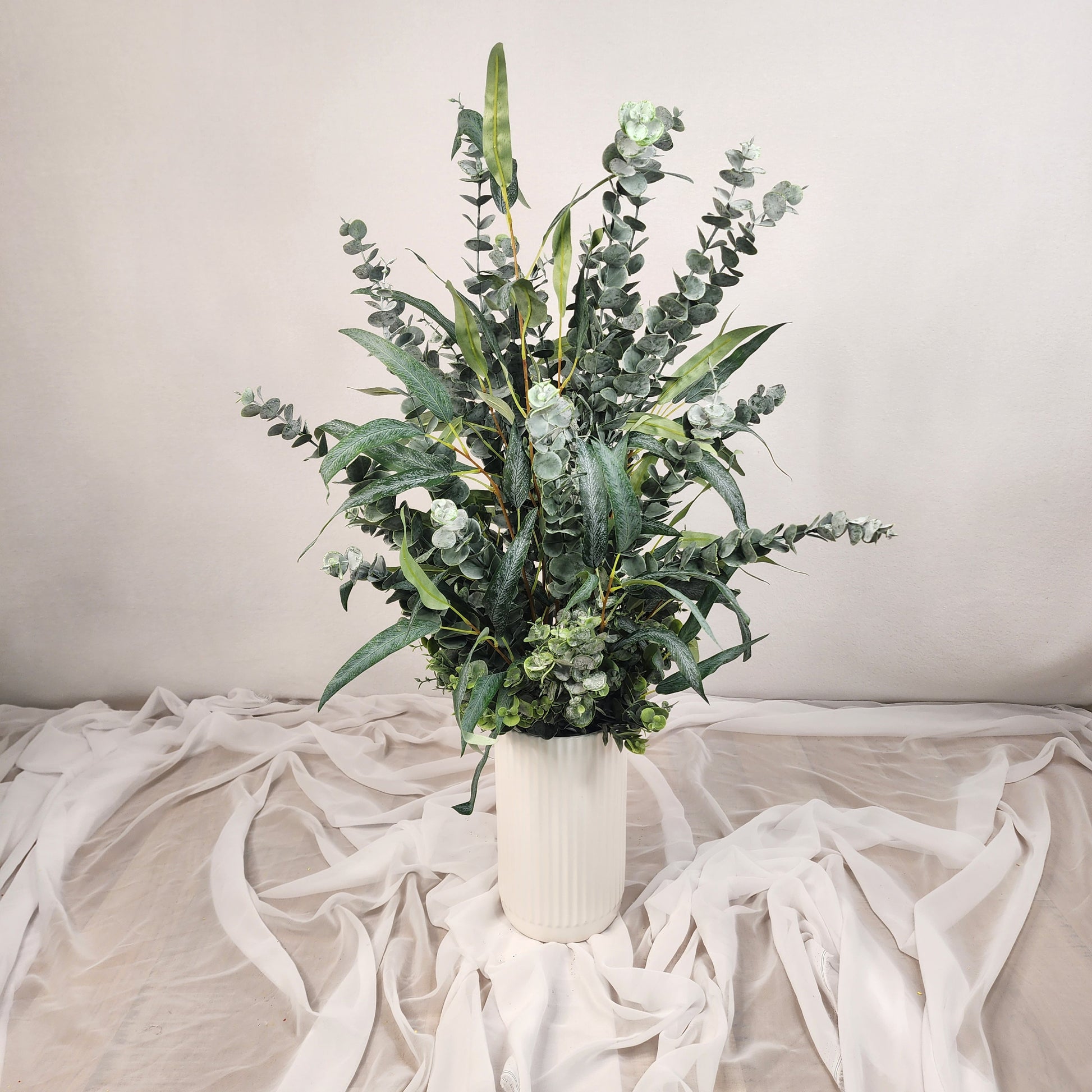 Eucalyptus Arrangement - Realistic Artificial Flowers