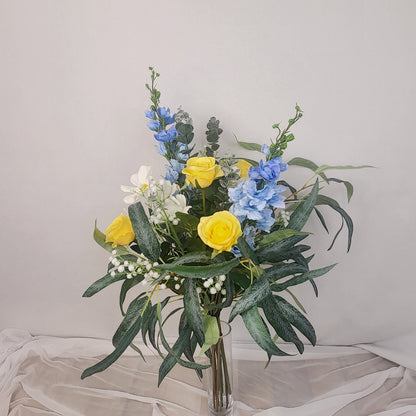 Sunny Bouquet -Real Touch Blooms