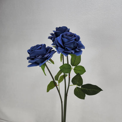 Navy Blue Royal Real Touch Rose