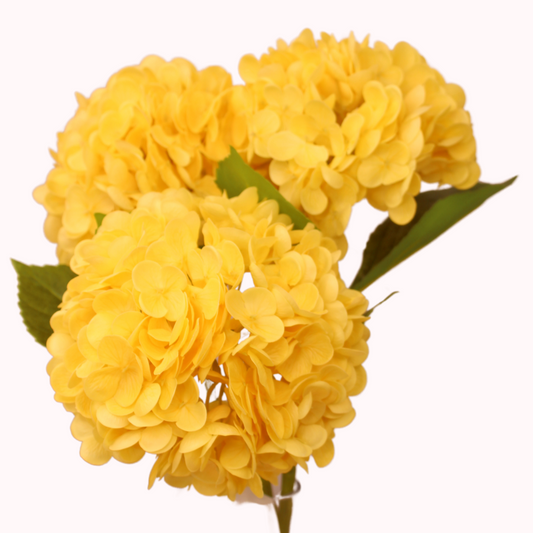Buttercup Real Touch Large Hydrangea - Realistic Artificial Flowers