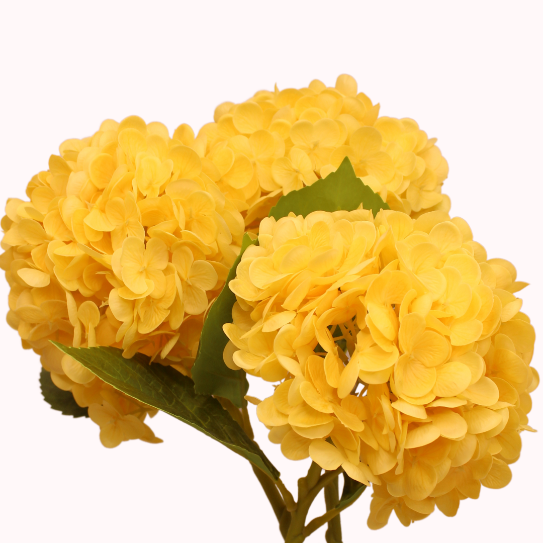 Buttercup Real Touch Large Hydrangea - Realistic Artificial Flowers