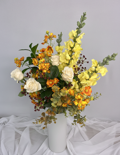Golden Tones Bouquet -Real Touch Blooms